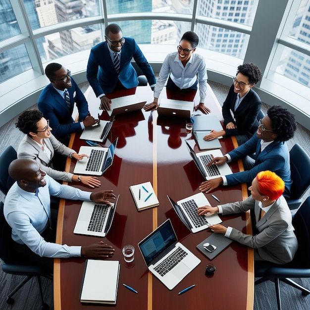 ICT Integrated Hub professional team collaborating